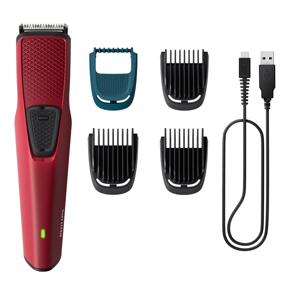 Триммер Philips Series 1000 BT1235/18, Red. Фото 1