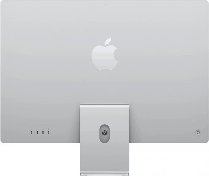 Apple iMac 24" Retina 4,5K, (MGPD3) (M1, 8C CPU, 8C GPU, 8 ГБ, 512 ГБ SSD), Серебристый