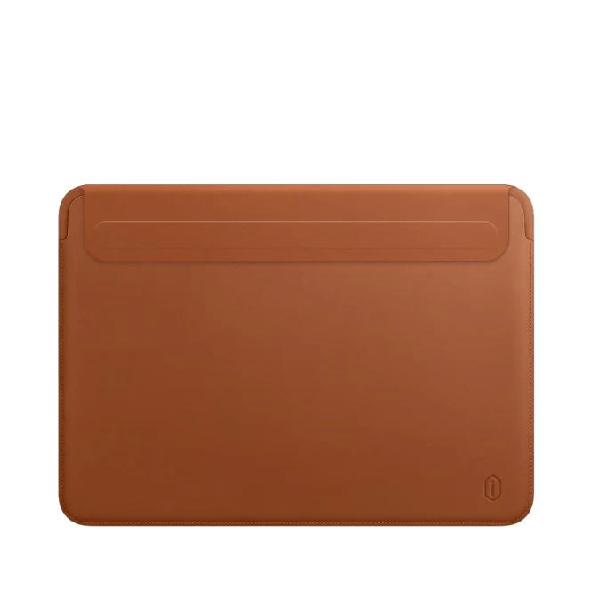 Чехол Wiwu Skin New Pro 2 Leather Sleeve для MacBook Air 13.6 (2022), Коричневый