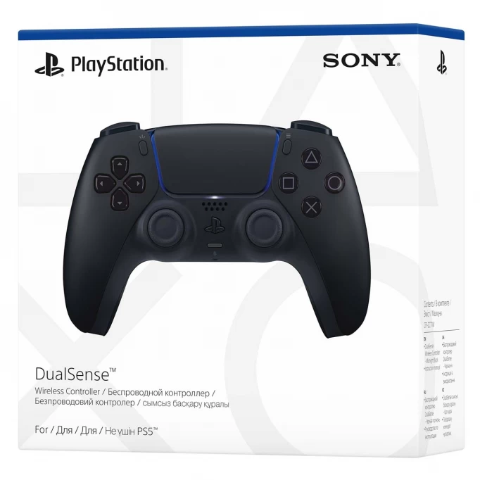 Беспроводной контроллер Sony DualSense (PS5), Чёрный (CFI-ZCT1W)