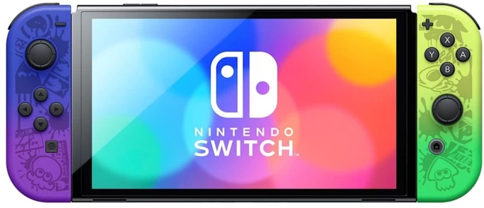 Игровая консоль Nintendo Switch OLED 64Gb, Splatoon