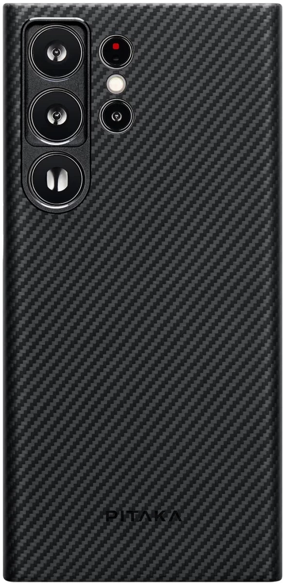Накладка Pitaka MagEZ 3 для Samsung Galaxy S23 Ultra, Чёрный (KS2301U)