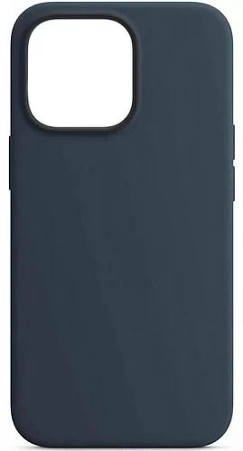 Накладка Silicone Case для iPhone 12/12 Pro, Тёмно-синяя