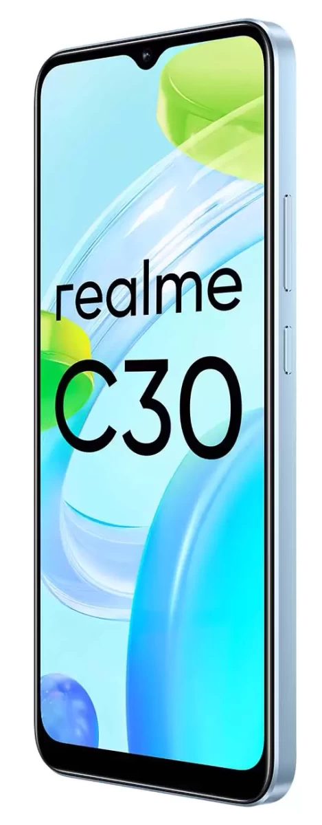 Смартфон Realme C30 4/64Gb Голубой (RMX3581)