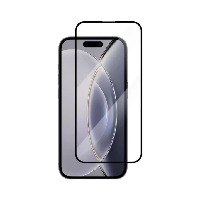 Защитное стекло Remax GL-27 3D для iPhone 15, Чёрное