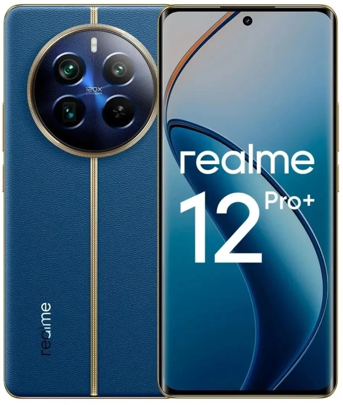 Смартфон Realme 12 Pro Plus 5G 8/256Gb Синие море (RMX3840)