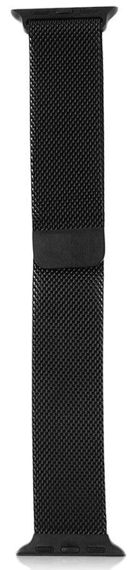 Ремешок для Apple Watch 38/40/41 мм миланский сетчатый браслет, Black