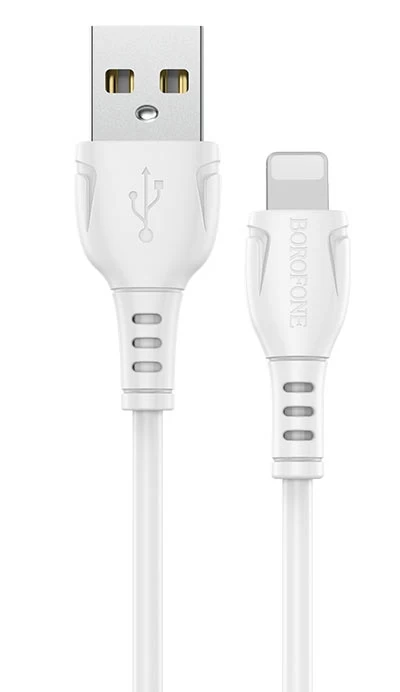 Кабель Borofone BX51 Triumph USB For Lightning 1м, Белый
