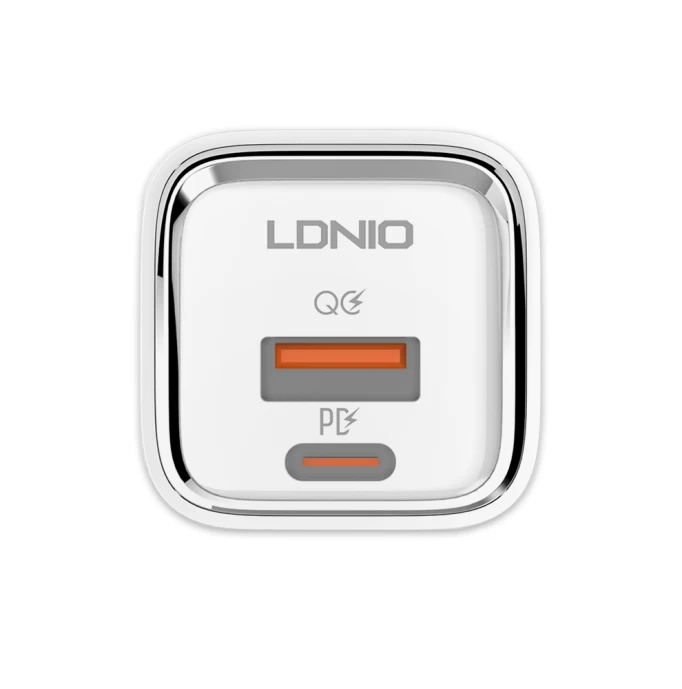 Сетевое зарядное устройство LDNIO 30W PD, QC3.0 Fast Charger, Белое (A2317C)