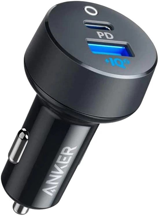 Автомобильное зарядное устройство Anker Power Drive PD+2, Чёрное (A2732)