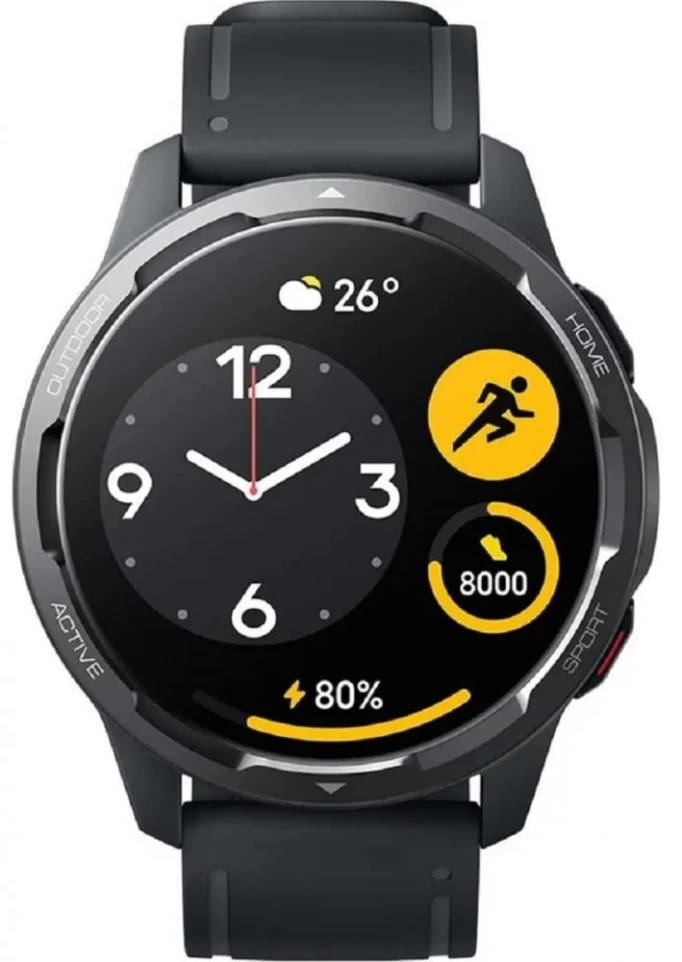 Умные часы XiaoMi Watch S1 Active, Space Black (BHR5380GL)