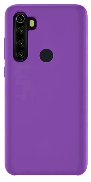 Накладка Silicone Case для Redmi Note 8, фиолетовый
