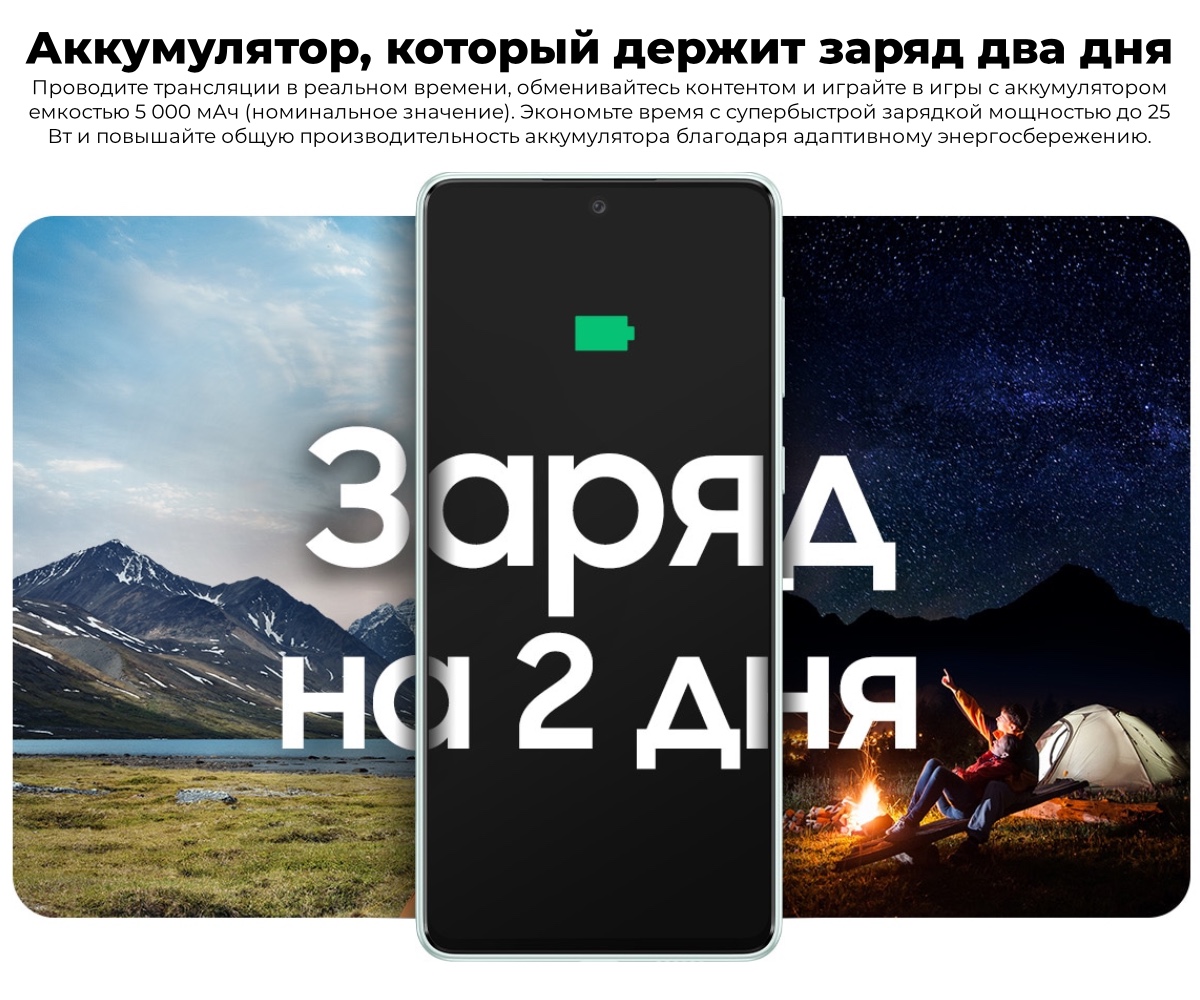Смартфон Samsung Galaxy A73 8/128Gb White (SM-A736B)